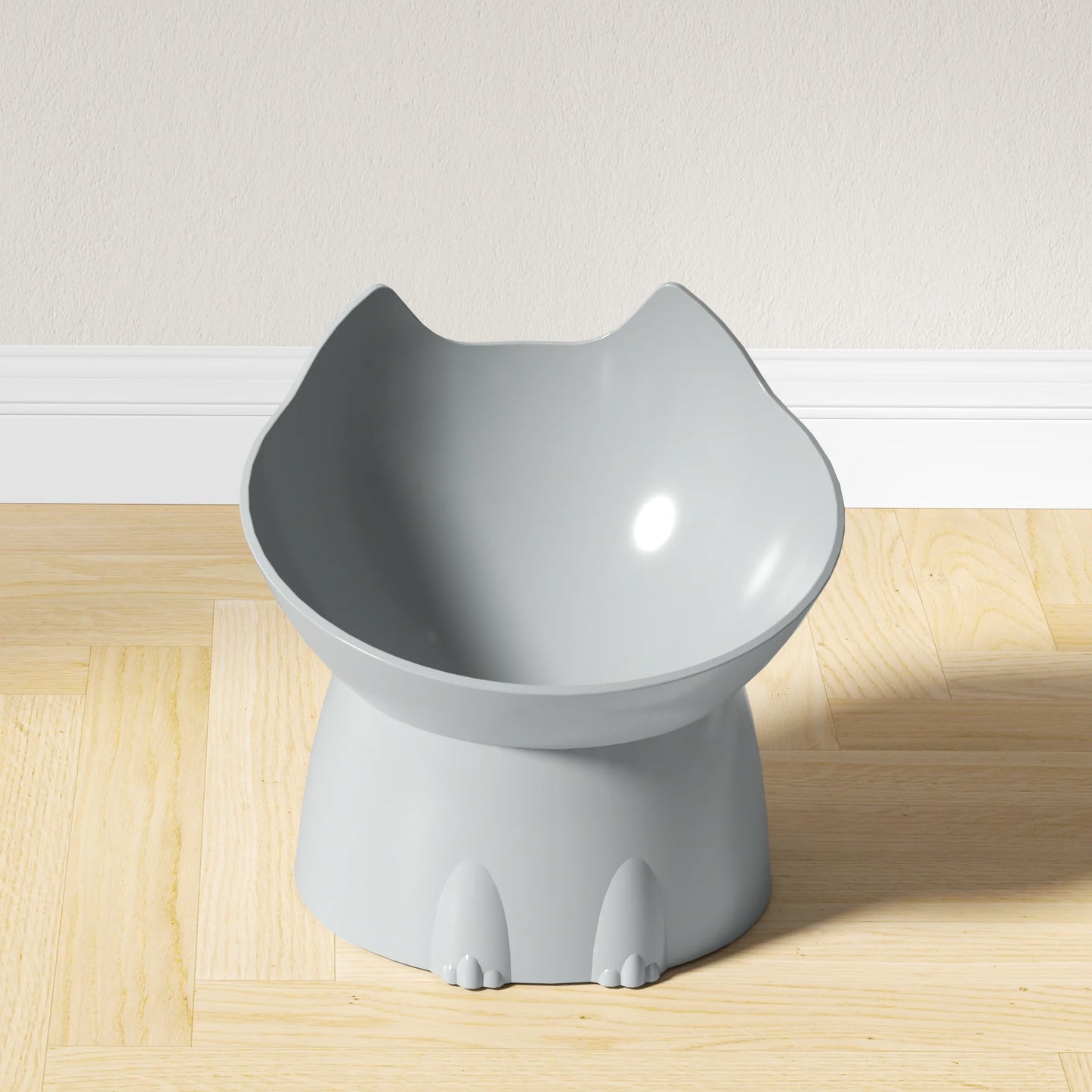 FurencePet™ WhiskerWare - Elevated Ergonomic Cat Bowl with 15° Tilt