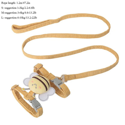 FurencePet™ BusyBee - Ultra-Light Breathable Harness & Leash Set
