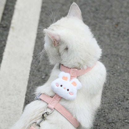 FurencePet™ BloomWalk - Adjustable Breathable Cat Harness & Leash Set