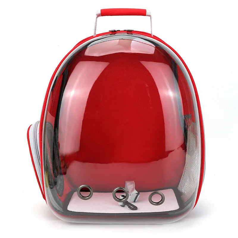 FurencePet™ AeroView Travel Backpack Transparent Cat & Small Dog Carrier — Breathable, Outdoor Ready, Adventure Companion