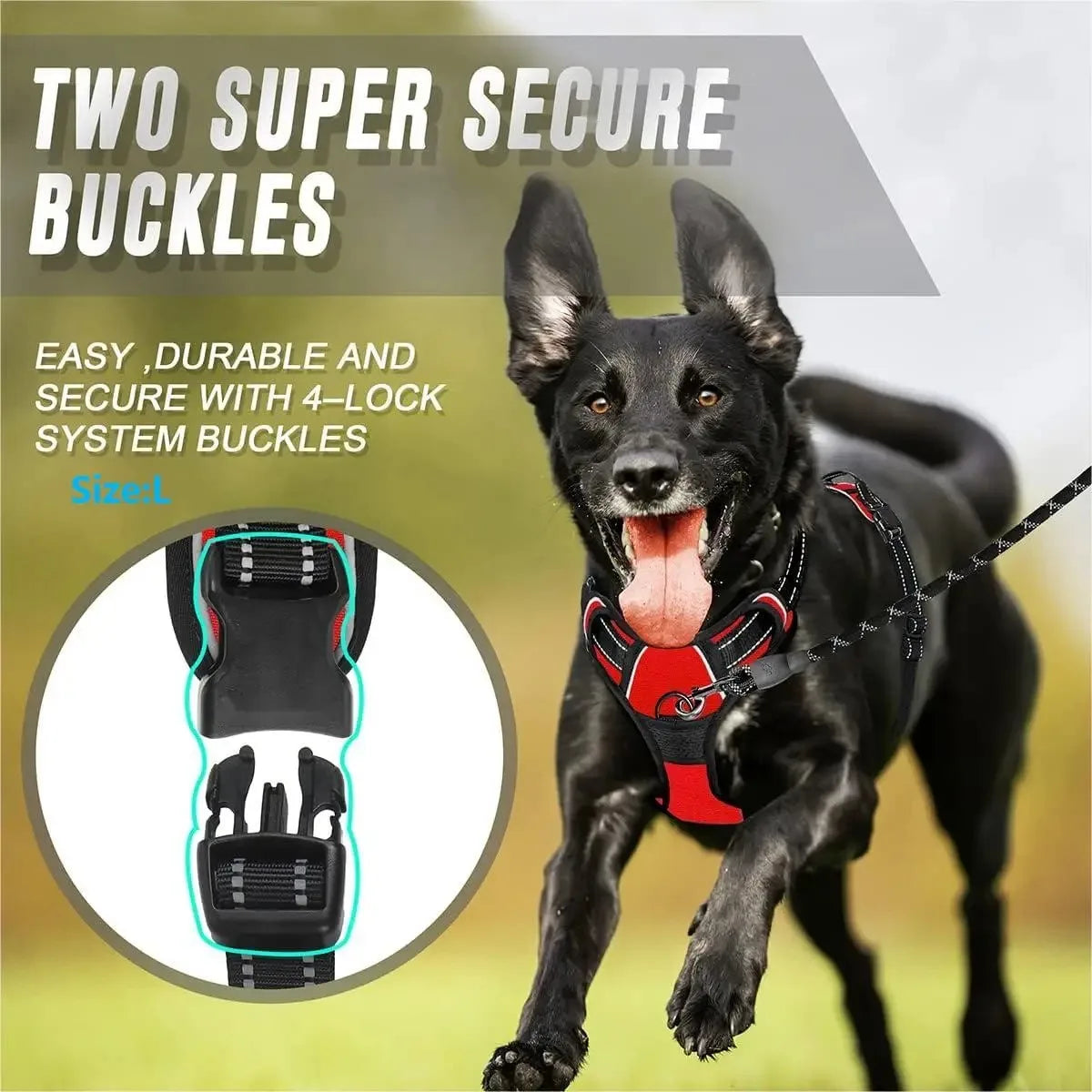 FurencePet™ ClassicWalk: Premium Harness & Leash Set