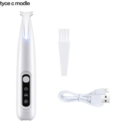 Furencepet™ LED Dog Paw Trimmer Waterproof • Low Noise • Precision Grooming with LED Display