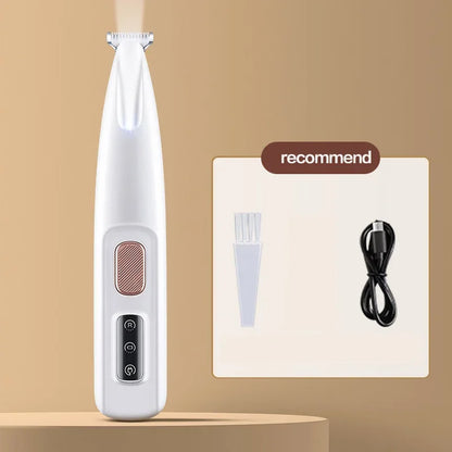 Furencepet™ LED Dog Paw Trimmer Waterproof • Low Noise • Precision Grooming with LED Display