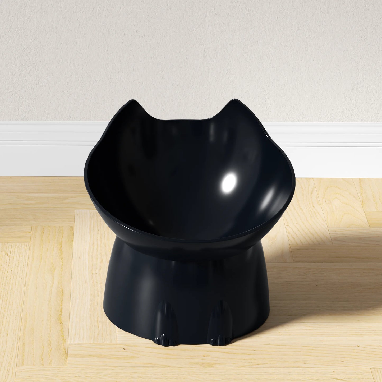 FurencePet™ WhiskerWare - Elevated Ergonomic Cat Bowl with 15° Tilt