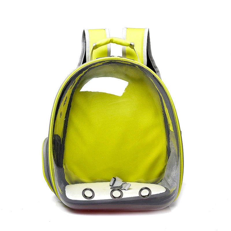 FurencePet™ AeroView Travel Backpack Transparent Cat & Small Dog Carrier — Breathable, Outdoor Ready, Adventure Companion