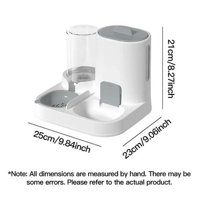 Furencepet™ AutoServe Gravity Pet Feeder & Water Station