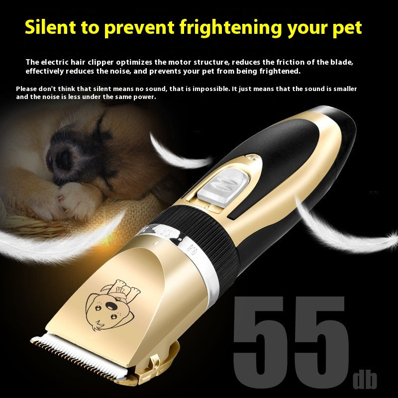 FurencePet™ ProTrim Gold Rechargeable Pet Grooming Clipper Kit