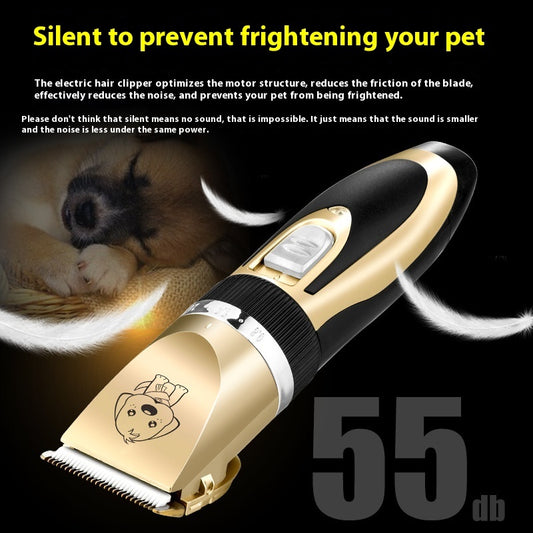 FurencePet™ ProTrim Gold Rechargeable Pet Grooming Clipper Kit