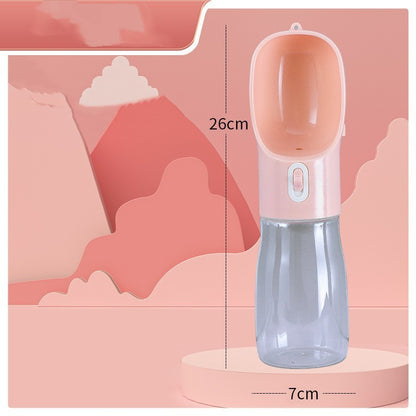 FurencePet™ 2-in-1 Travel Bottle: Portable Water & Food Feeder