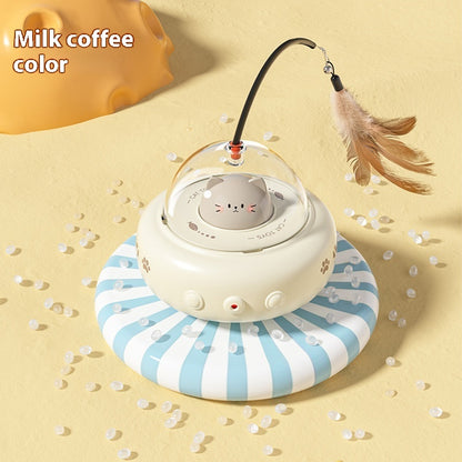 FURENCEPET™ Smart UFO Interactive Cat Teaser – Pure Joy for Your Feline Friend