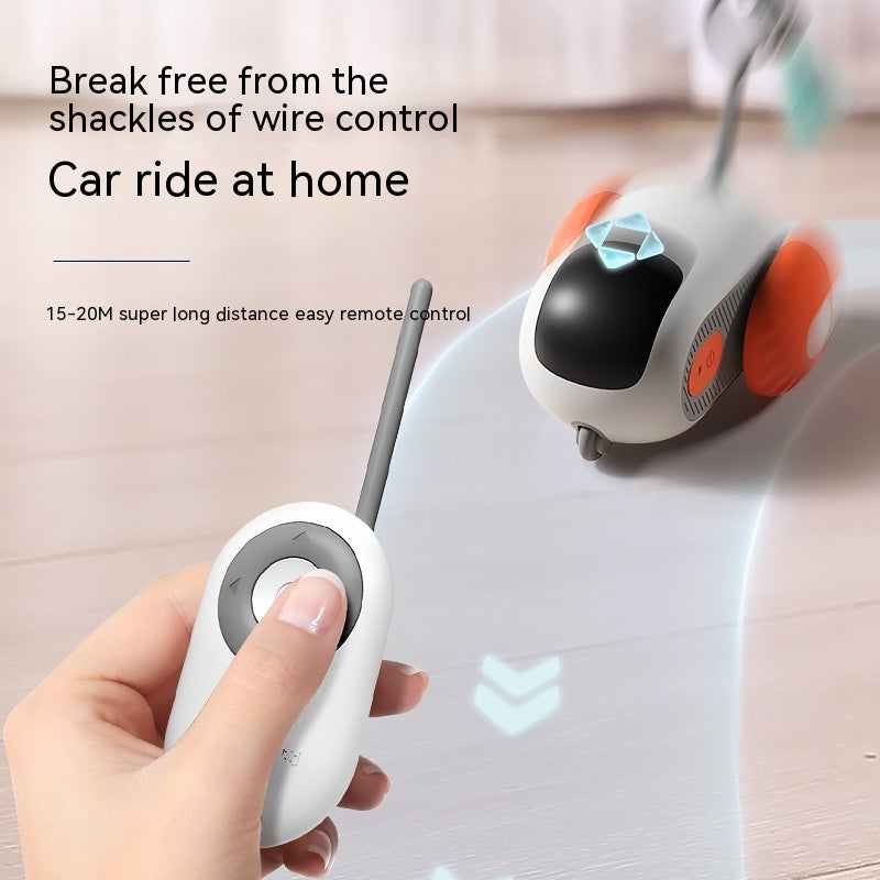 FurencePet™ CrazyJoy Smart Chase Car Interactive Remote-Control Cat Toy with Intelligent Motion