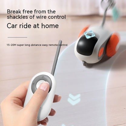 FurencePet™ CrazyJoy Smart Chase Car Interactive Remote-Control Cat Toy with Intelligent Motion