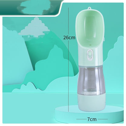 FurencePet™ 2-in-1 Travel Bottle: Portable Water & Food Feeder