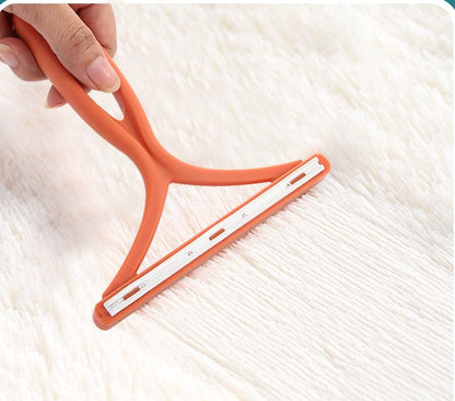 FurencePet™ Double-Sided Hair & Lint Remover – Gentle Manual Pet Hair Removal Tool for Clothes, Furniture & Upholstery