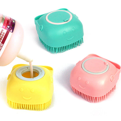 FurencePet™ BathMaster: Shampoo-Dispensing Silicone Grooming Glove