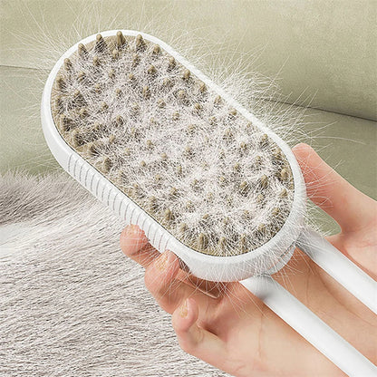 FurencePet™ SteamBrush: 3-in-1 Pet Grooming & Massage Tool ✨