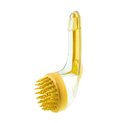 FurencePet™ Aqua-Groom: 2-in-1 Pet Bath & Shampoo Dispenser Brush – Soft Silicone Grooming Tool for Dogs & Cats